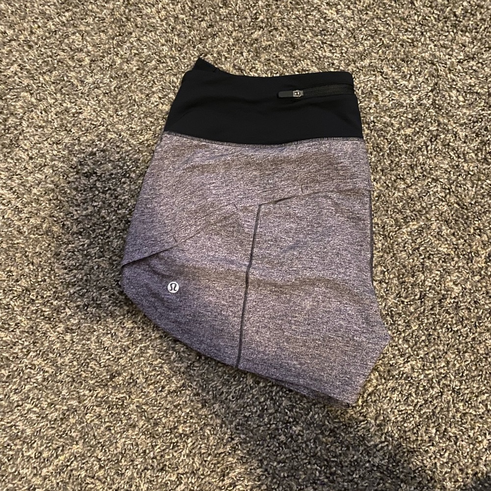 lululemon speed up mid rise lined short 4”
